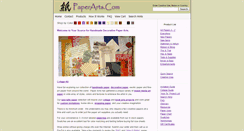 Desktop Screenshot of paperarts.com